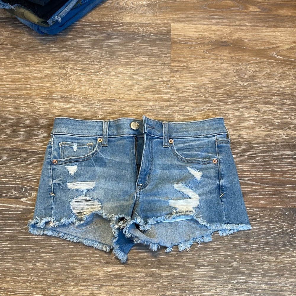 American eagle shortie shorts